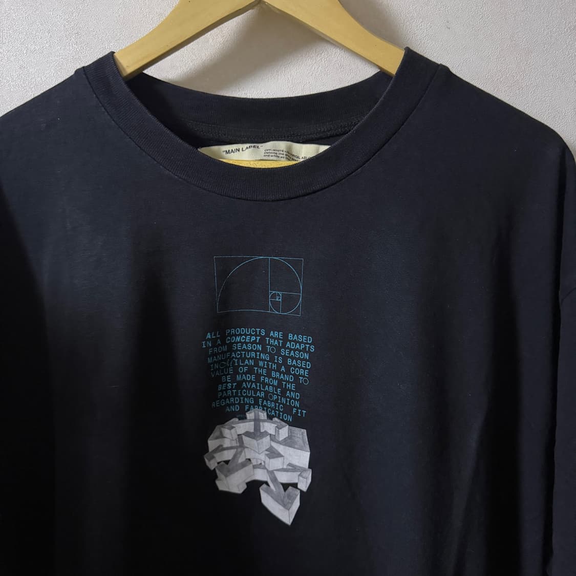 오프화이트 20SS 오버핏 티셔츠 L (프리) 상품이미지6