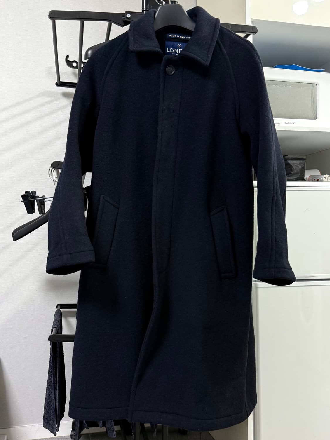 런던트레디션 발마칸 코트 R06 42사이즈 블랙 상품이미지3