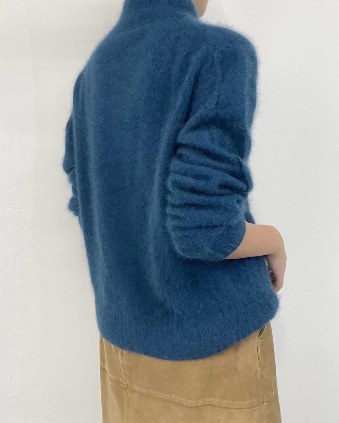 앙고라 니트가디건 상품이미지3