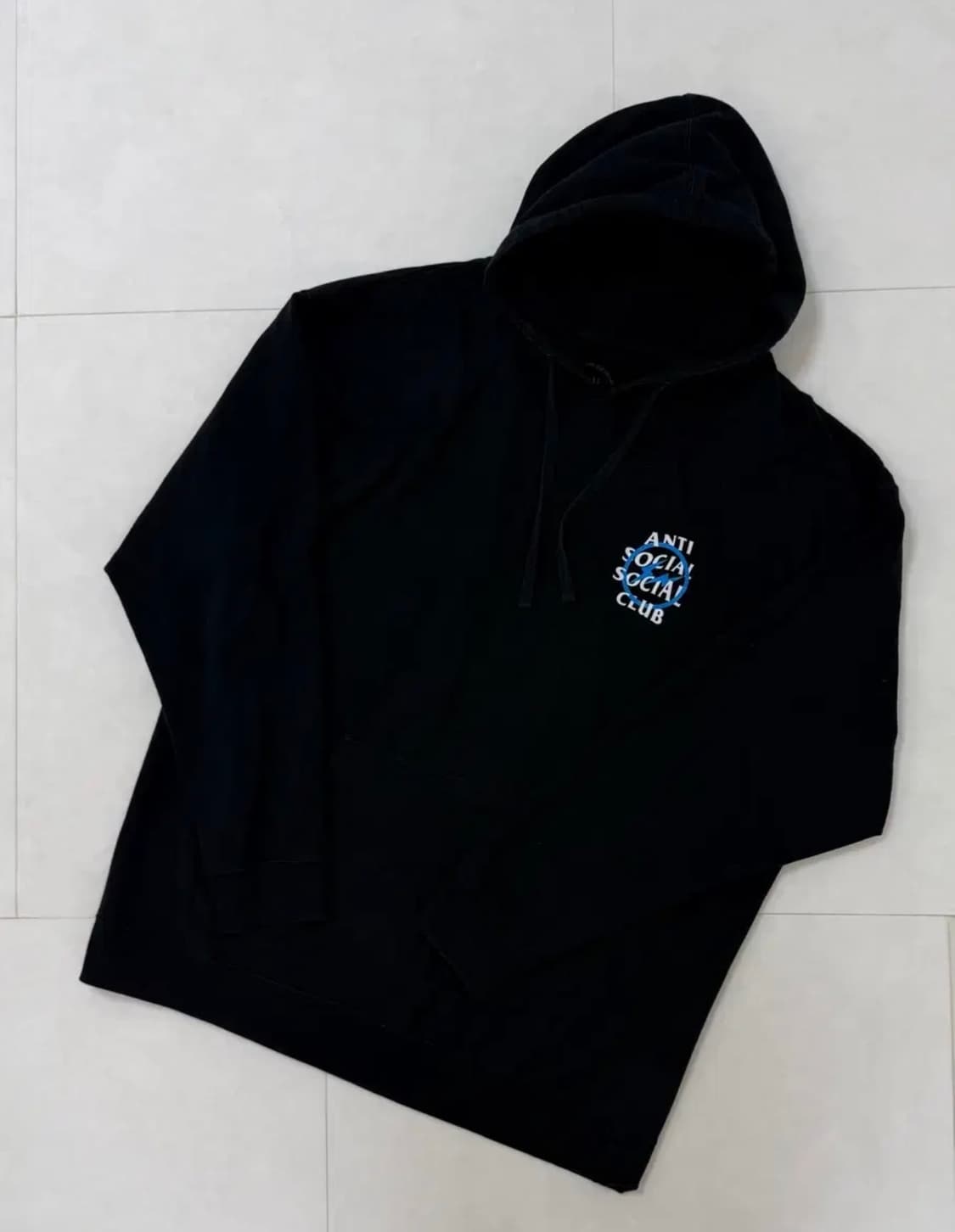 안티 소셜 소셜 클럽 x 프라그먼트 1st 볼트 후드 블루 상품이미지2