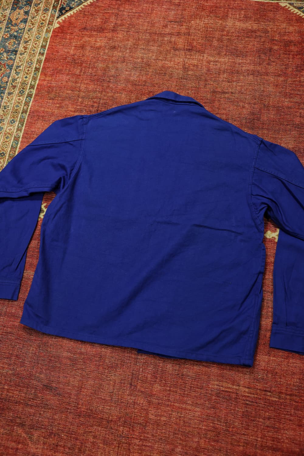 빈티지 워크자켓 블루 판매 상품이미지9