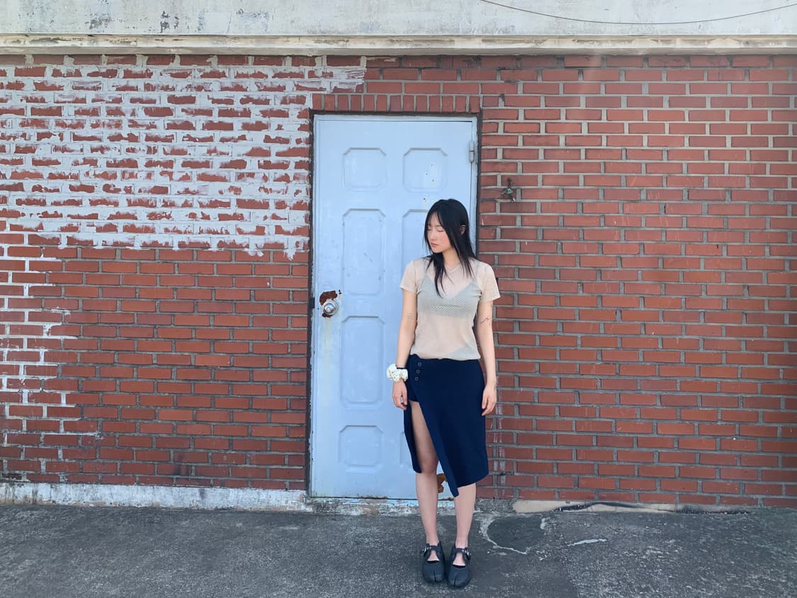 [MIC COLLECTION] wool lap skirt 상품이미지2