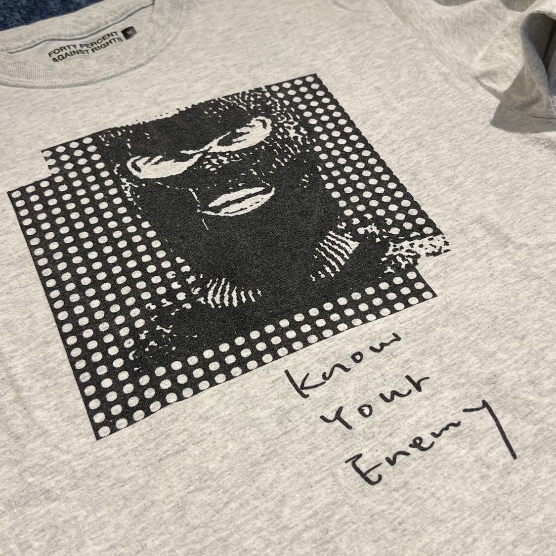 FORTY PERCENT AGAINST RIGHTS 그래픽 티셔츠 상품이미지3