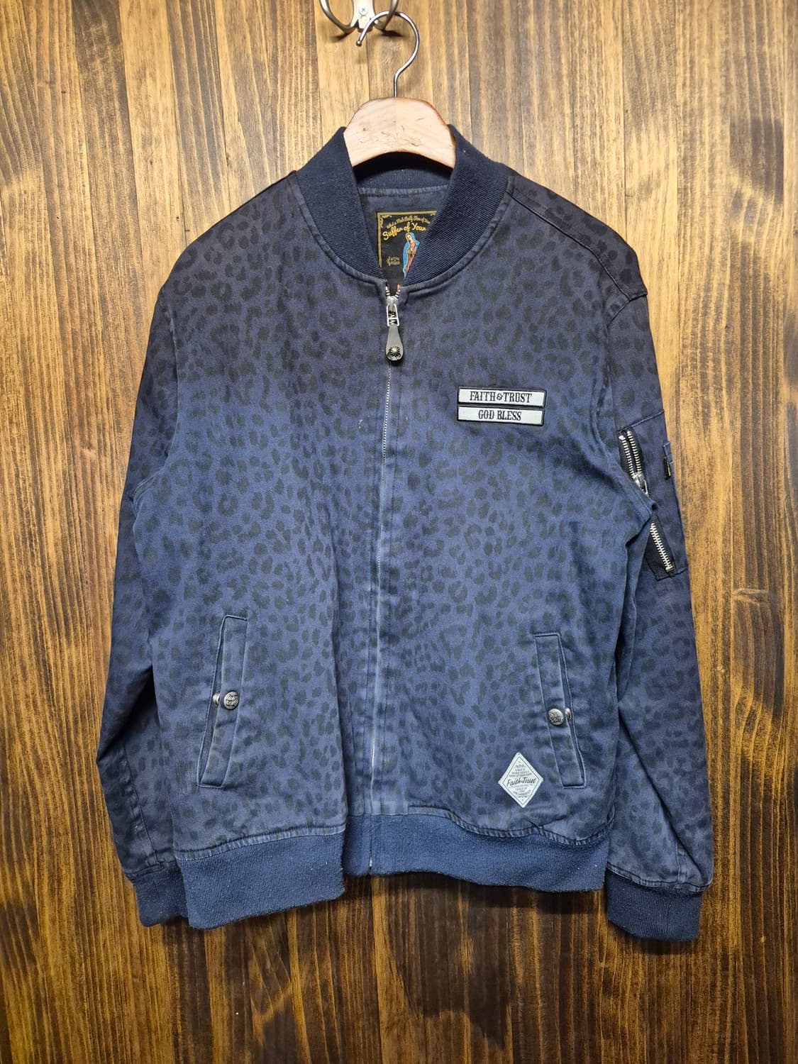 SAINTPAIN LEOPARD BOMBER JACKET  상품이미지2