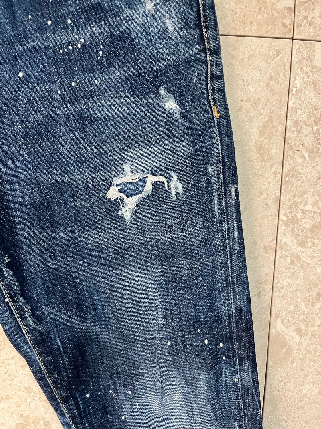 디스퀘어드2 데미지 워싱 청바지 44 정품 상품이미지3