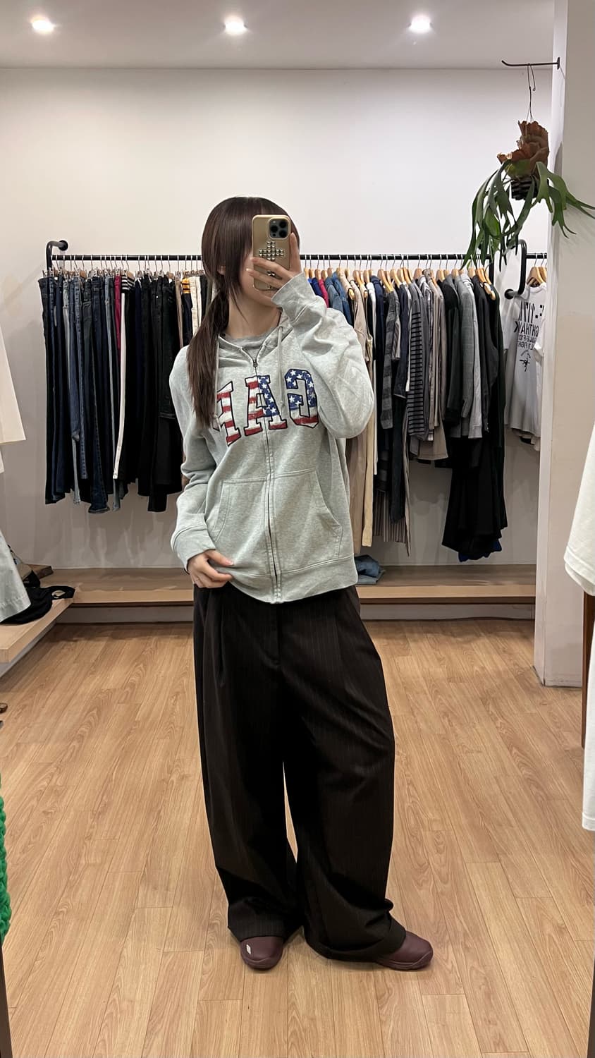 GAP 갭 성조기 집업 후디 상품이미지2