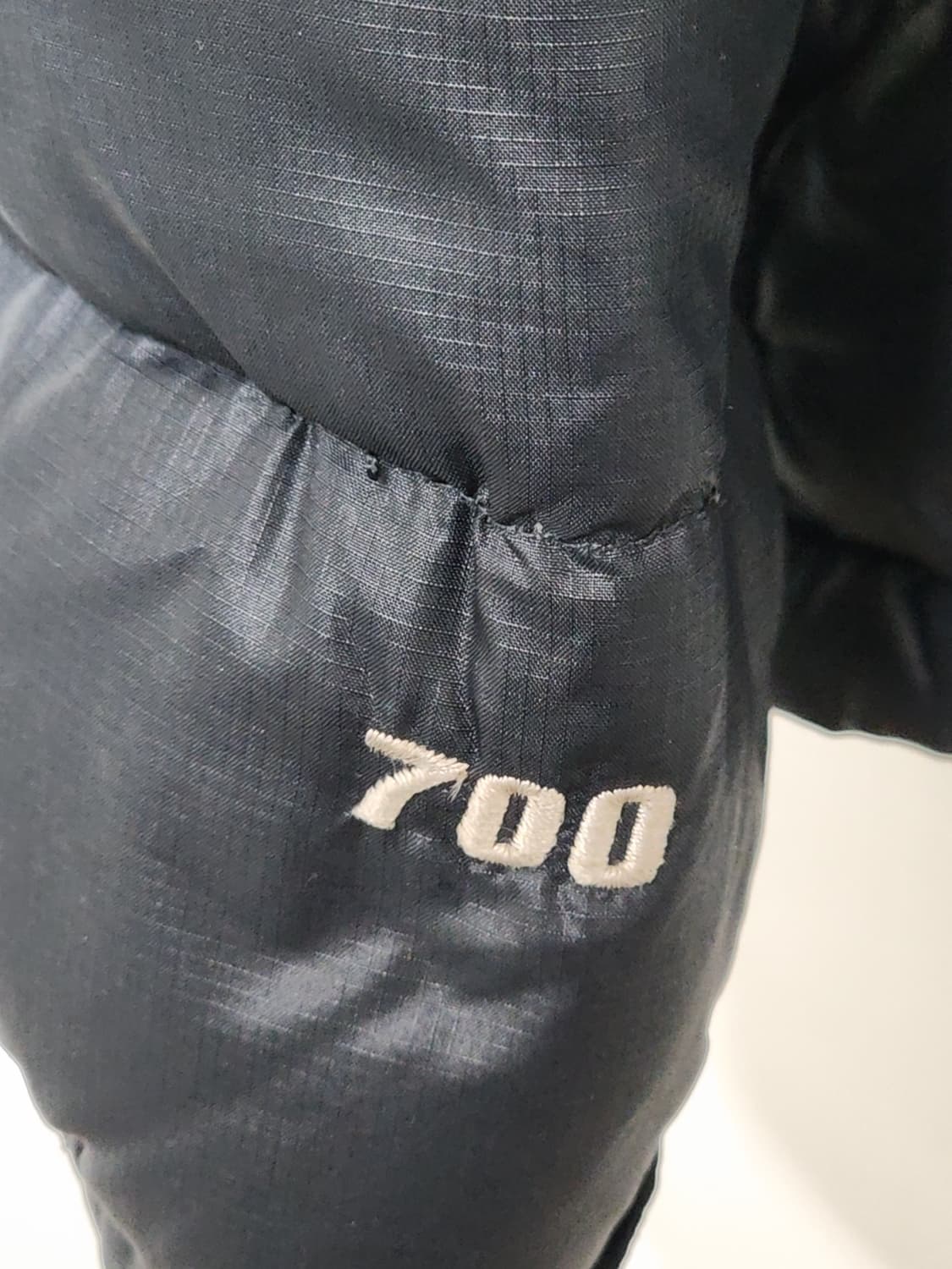 (XL) 노스페이스 눕시패딩 점퍼 블랙 구스다운 거위털 700 자켓  상품이미지5