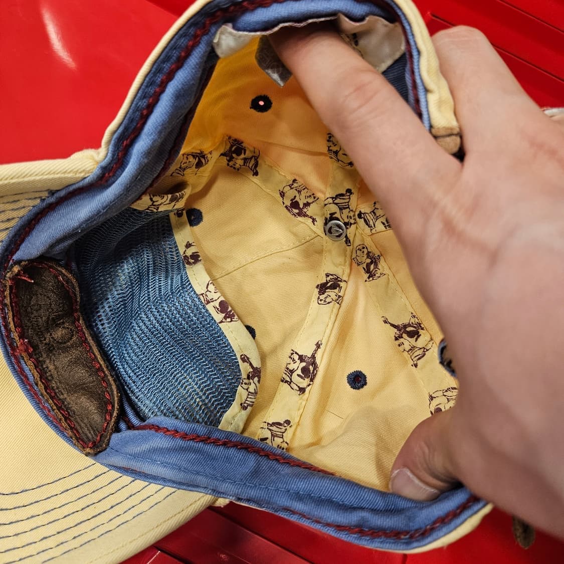 트루릴리전 Y2K 빈티지 워싱 시그니쳐 볼캡 Free 상품이미지4