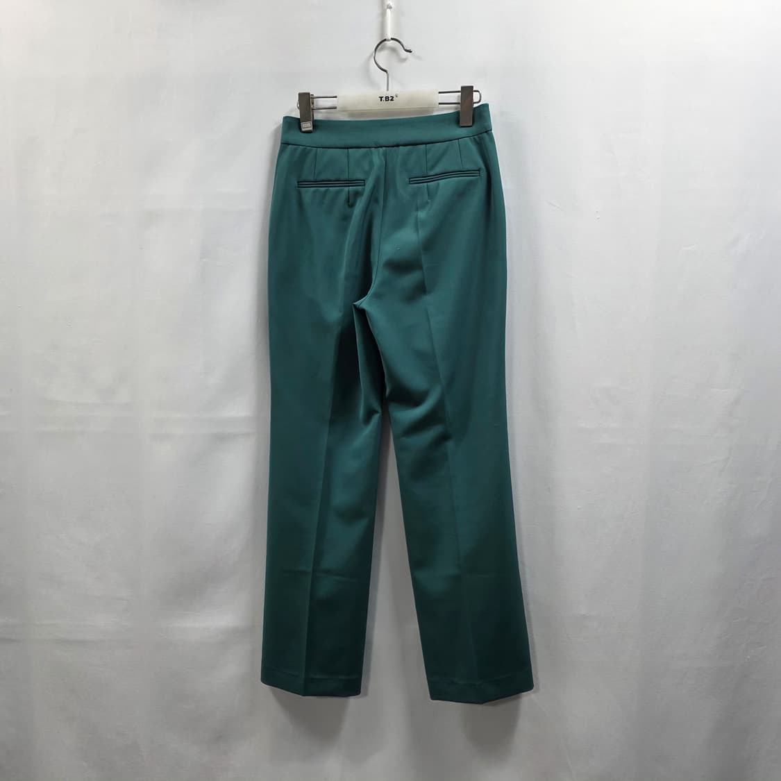 1159 한섬 시스템 SYSTEM 그린 슬랙스 팬츠 55(S) 상품이미지2