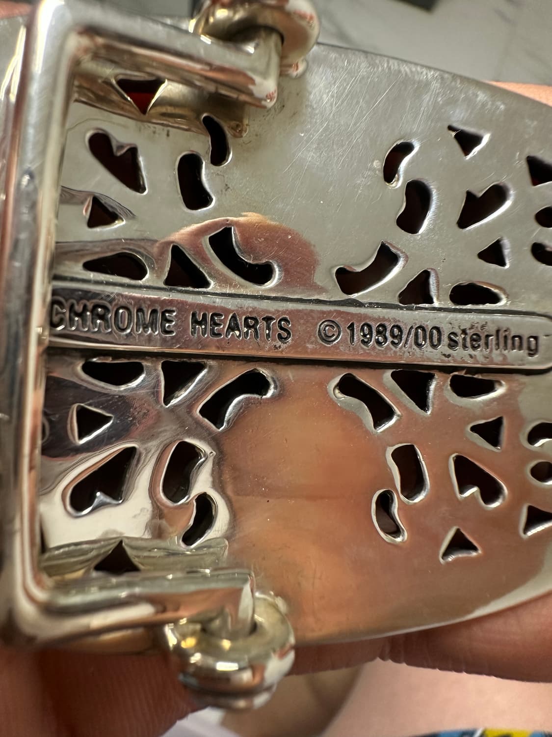 [할인] 크롬하츠 오발 벨트 버클 + 스트랩 2개 상품이미지3