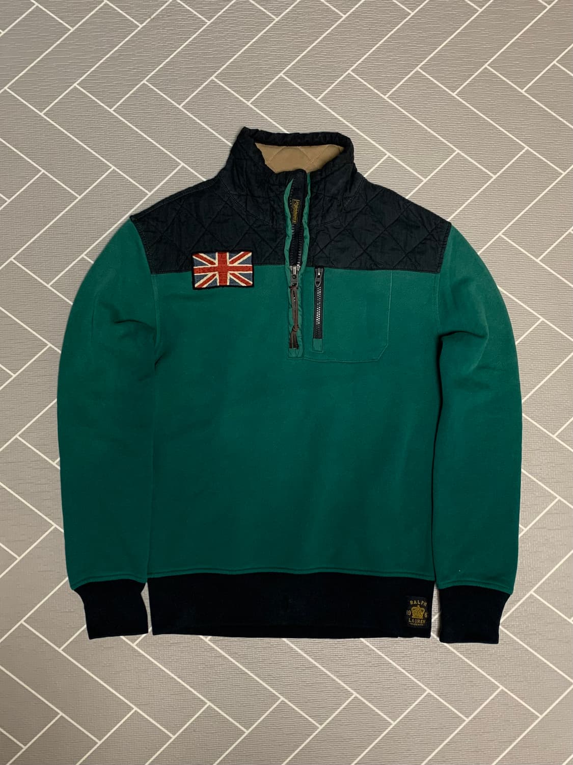 폴로 유니언잭 반집업 스웻셔츠 하프집업 상품이미지1