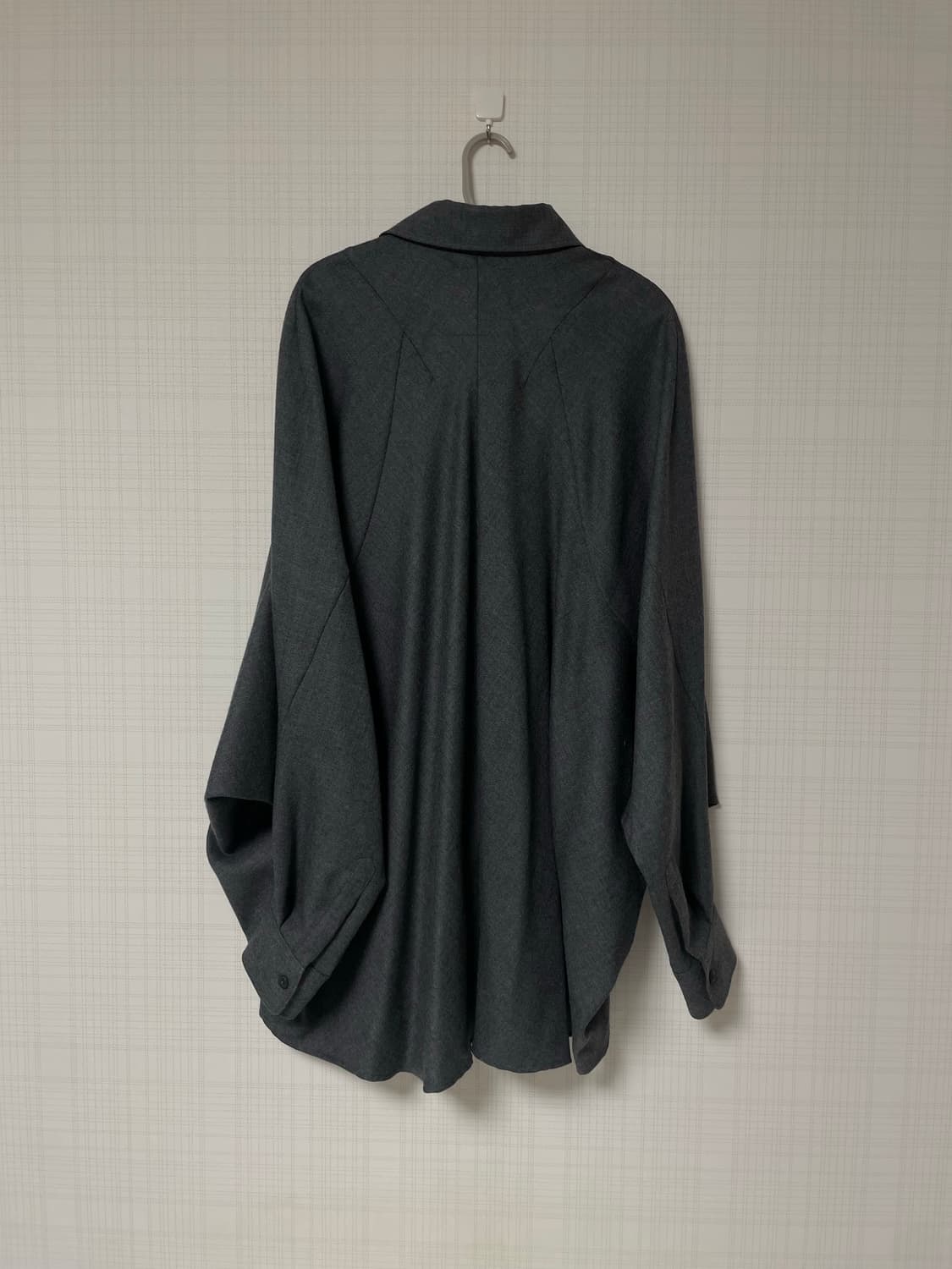 후미토 간류 키네틱 울 셔츠 상품이미지2