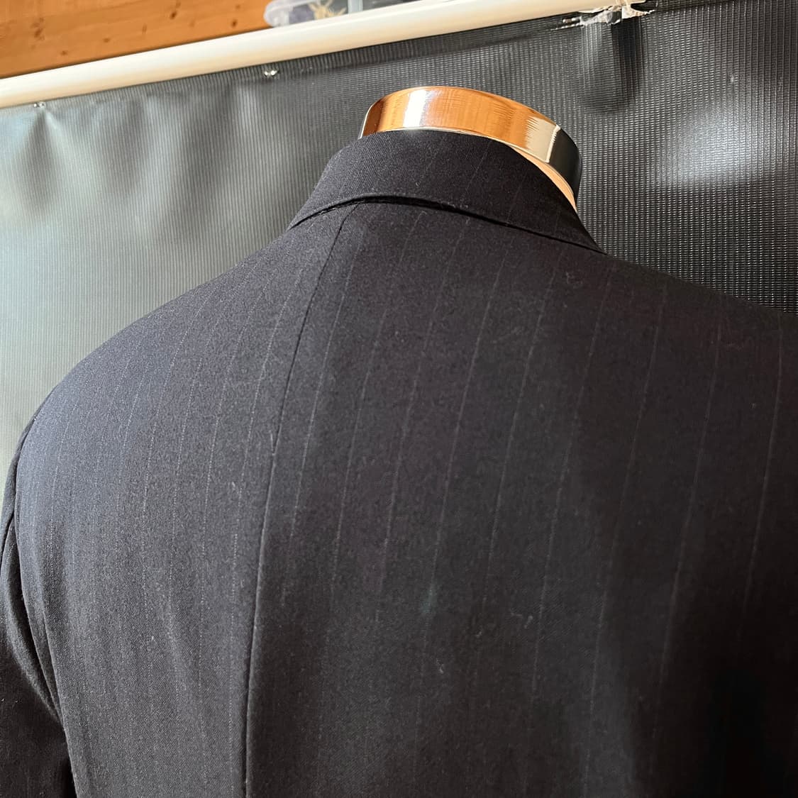 90s 브룩스 브라더스 유니온 메이드 핀스트라이프 자켓 상품이미지5