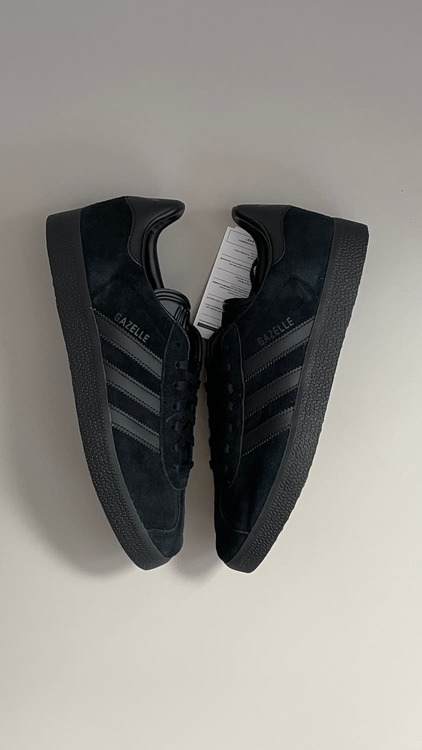새상품 박스포함 아디다스 가젤 트리플 블랙 270 상품이미지3