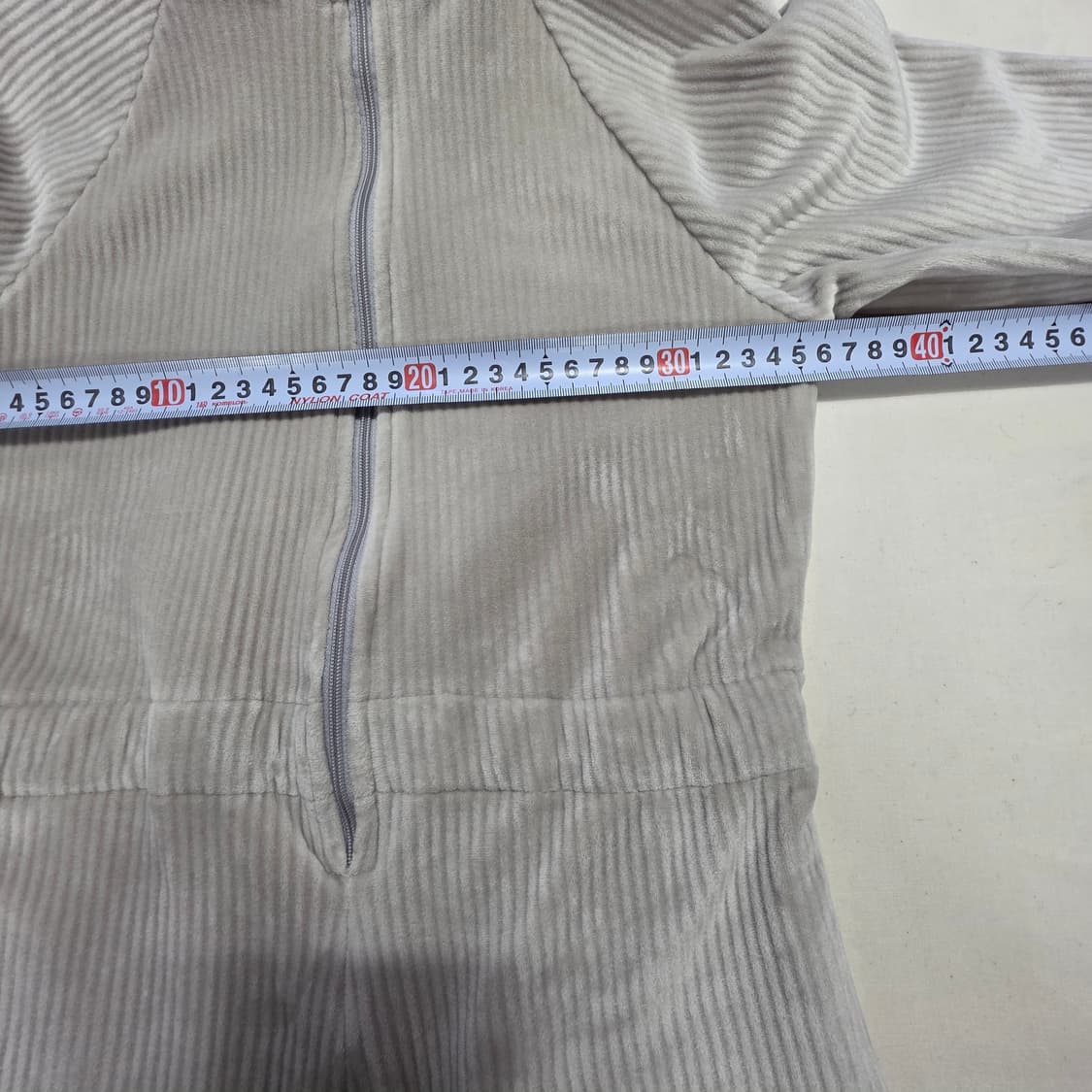 1333 eflora 이플로라 골지 집업 점프수트 M사이즈 / 여성 트레 상품이미지6