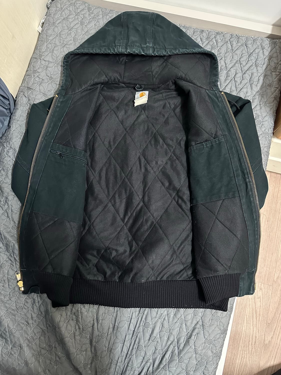 빈티지 칼하트 J140 BLK 액티브 자켓 상품이미지2