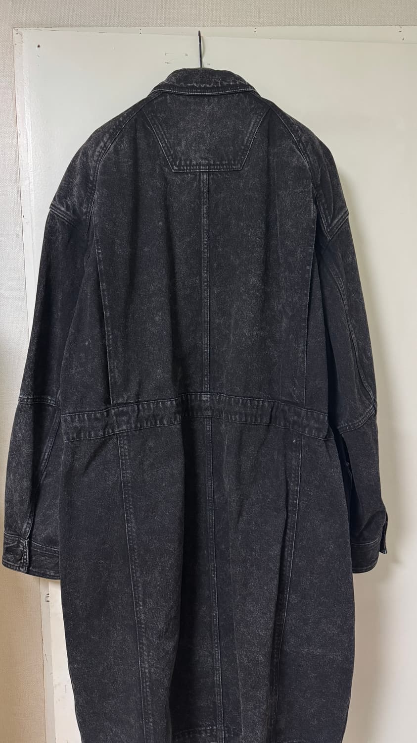 Juun.J Black Faded Denim Coat 50 상품이미지8
