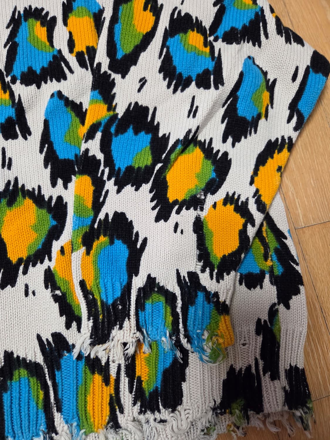 R13 시그니처 레오파드 니트 상품이미지7