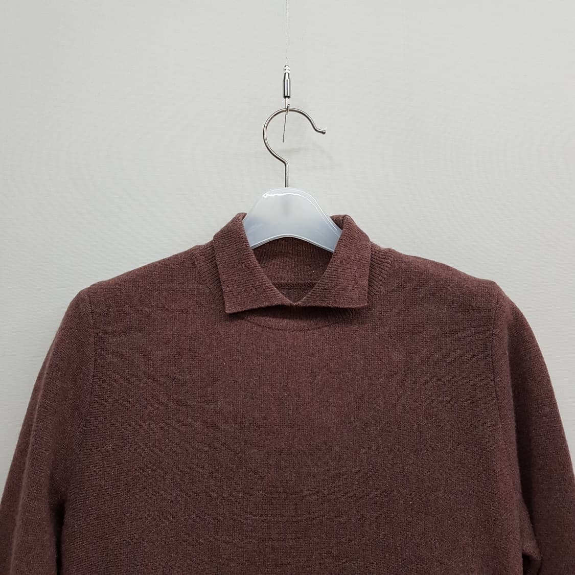 한섬 랑방 캐시미어 블렌드 니트 롱 원피스 F사이즈 상품이미지2