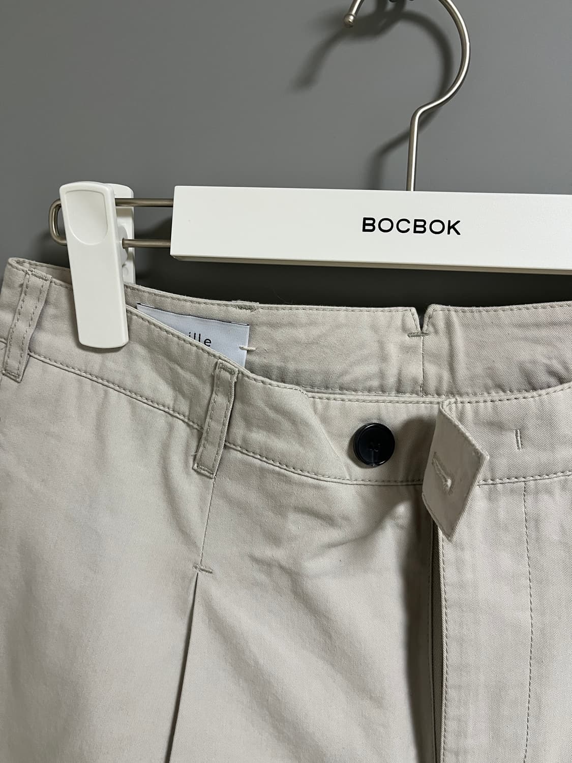 타일레 그레이 신치백 면바지 상품이미지2