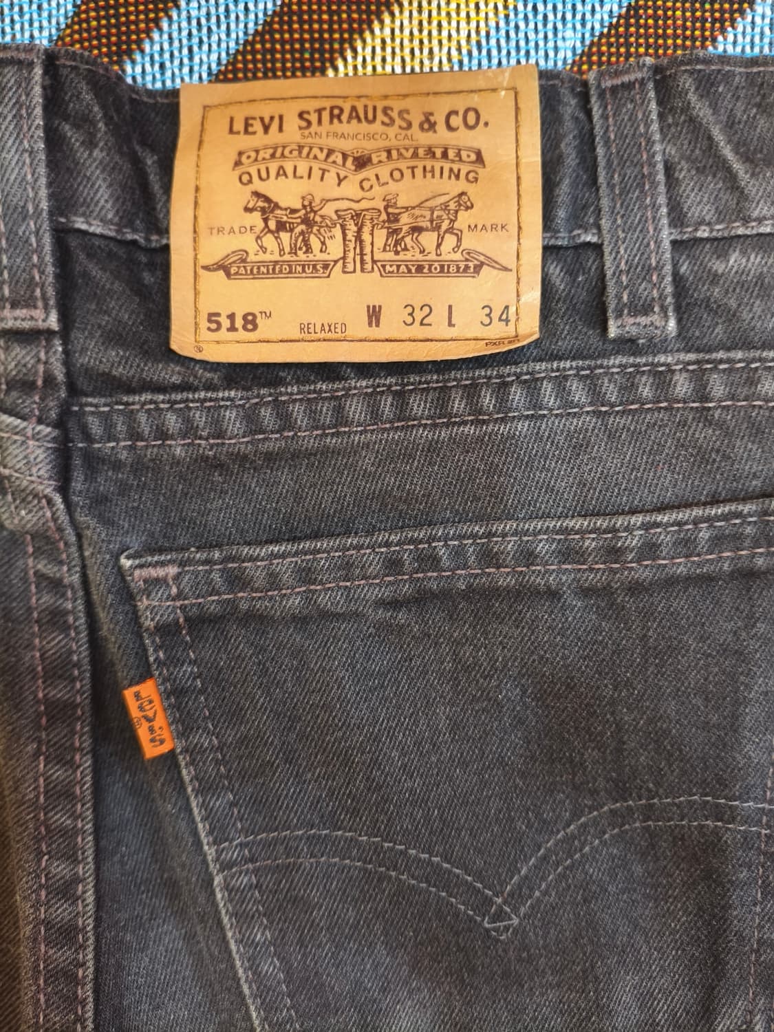 90년대 리바이스 518 usa  허리32 판매합니다 상품이미지7