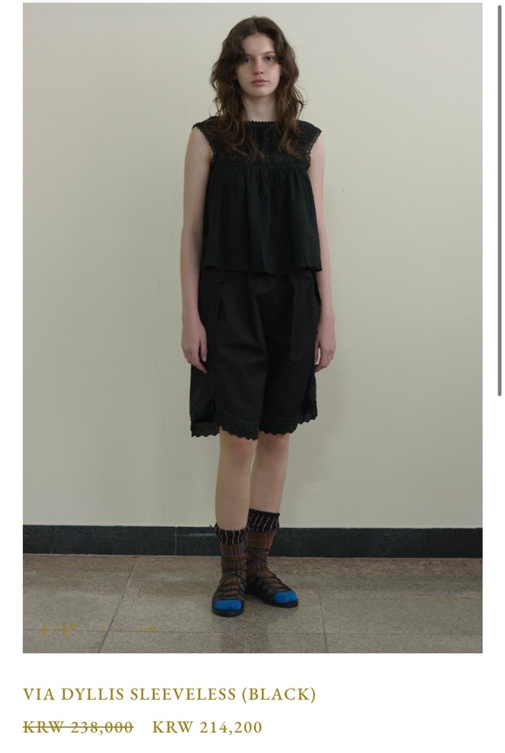 비아플레인 via dyllis sleeveless 슬리브리스 상품이미지1