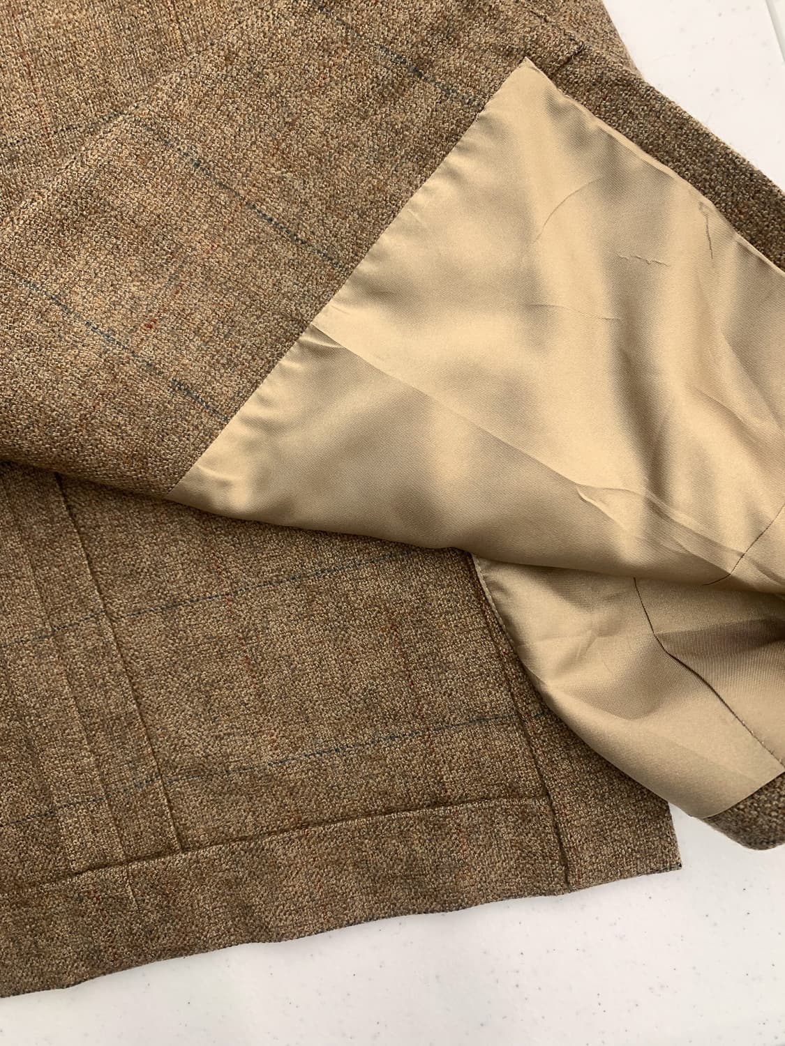 95 챕스 랄프로렌 빈티지 울 체크 블레이저 자켓 상품이미지6