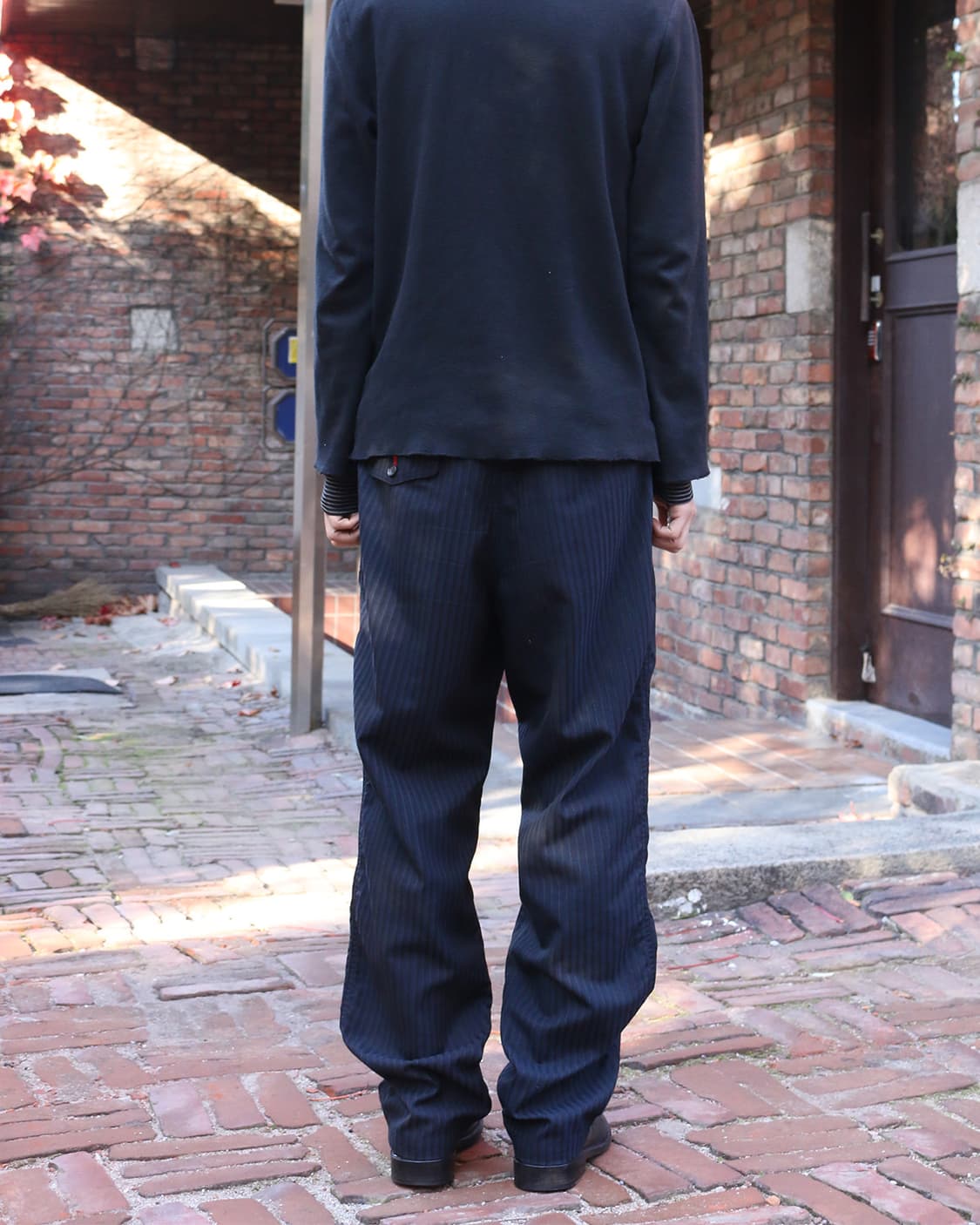 꼼데가르송 옴므 핀스트라이프 트라우저 상품이미지3