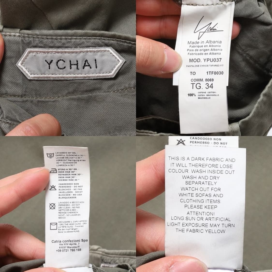 이카이 YCHAI Cotton Pants   상품이미지10