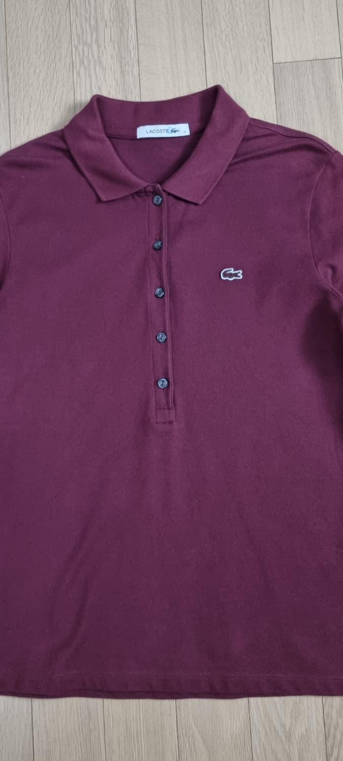 라코스테 카라넥 긴팔 M _ 여성 상품이미지2