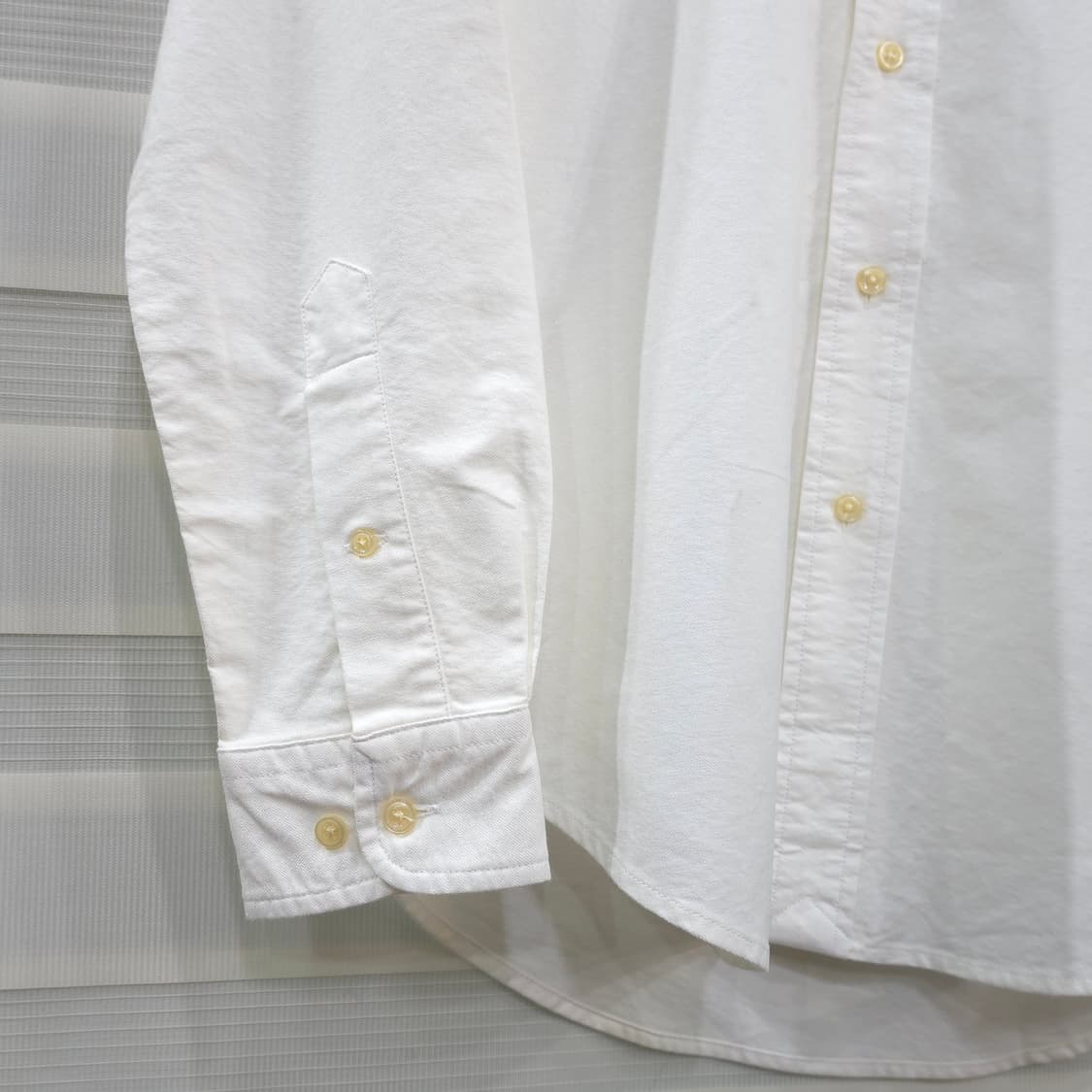 폴로 랄프로렌 화이트 옥스포드 셔츠- S 상품이미지4