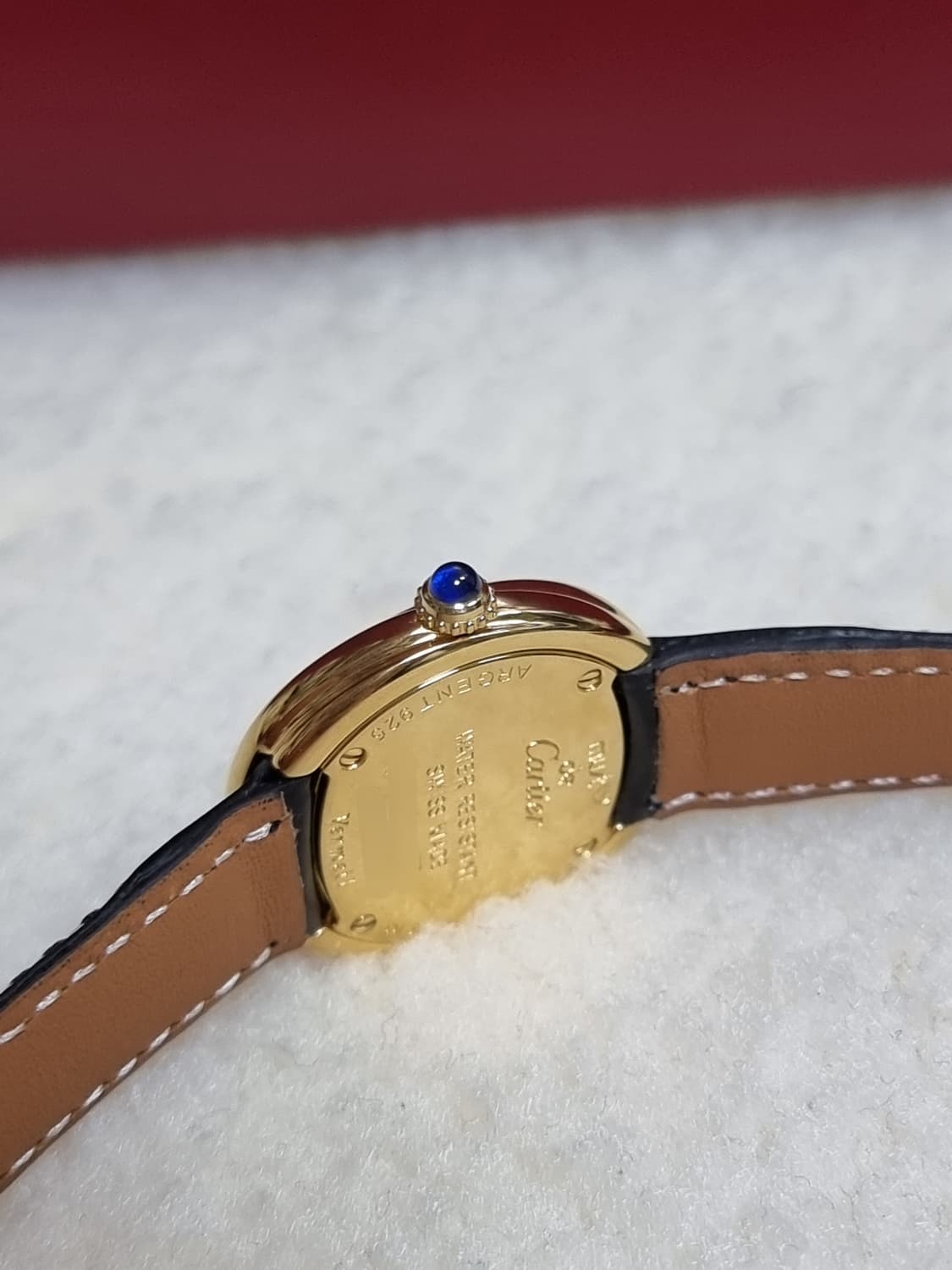 까르띠에 머스트 트리니티 블랙로만 디버클 여성시계 99년 상품이미지3