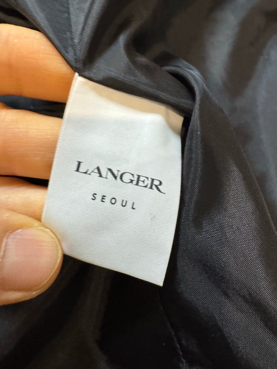 langer 랑거 트위드 자켓 상품이미지3