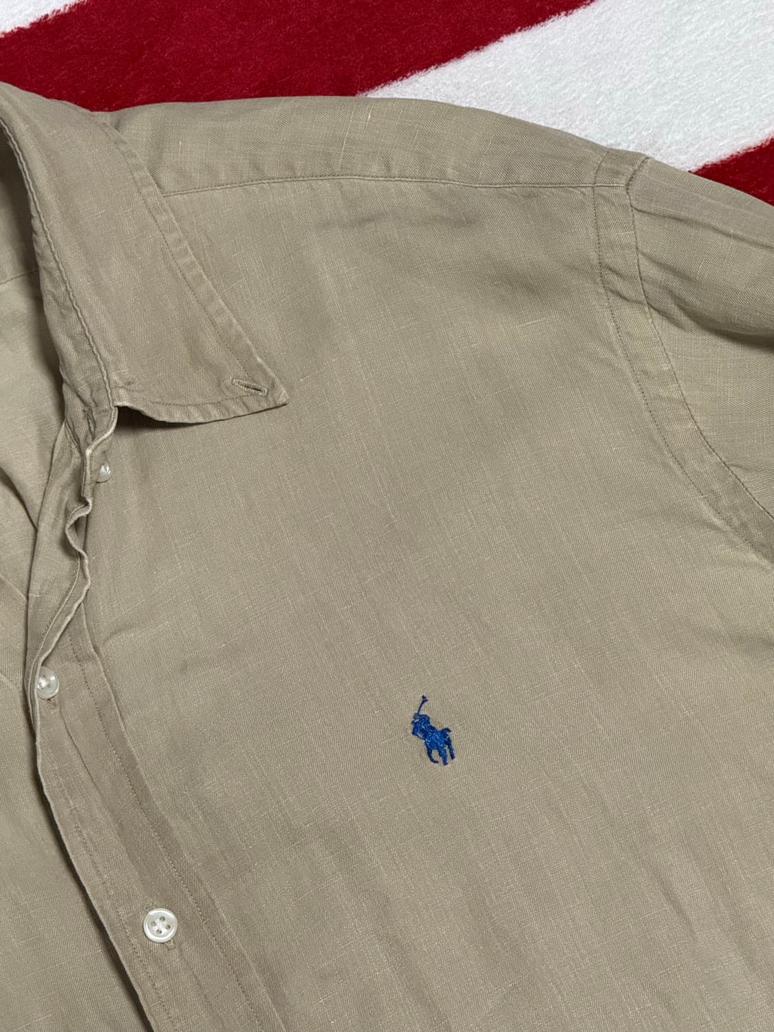 폴로랄프로렌 린넨셔츠 빈티지linen shirt vintage shirt 상품이미지5