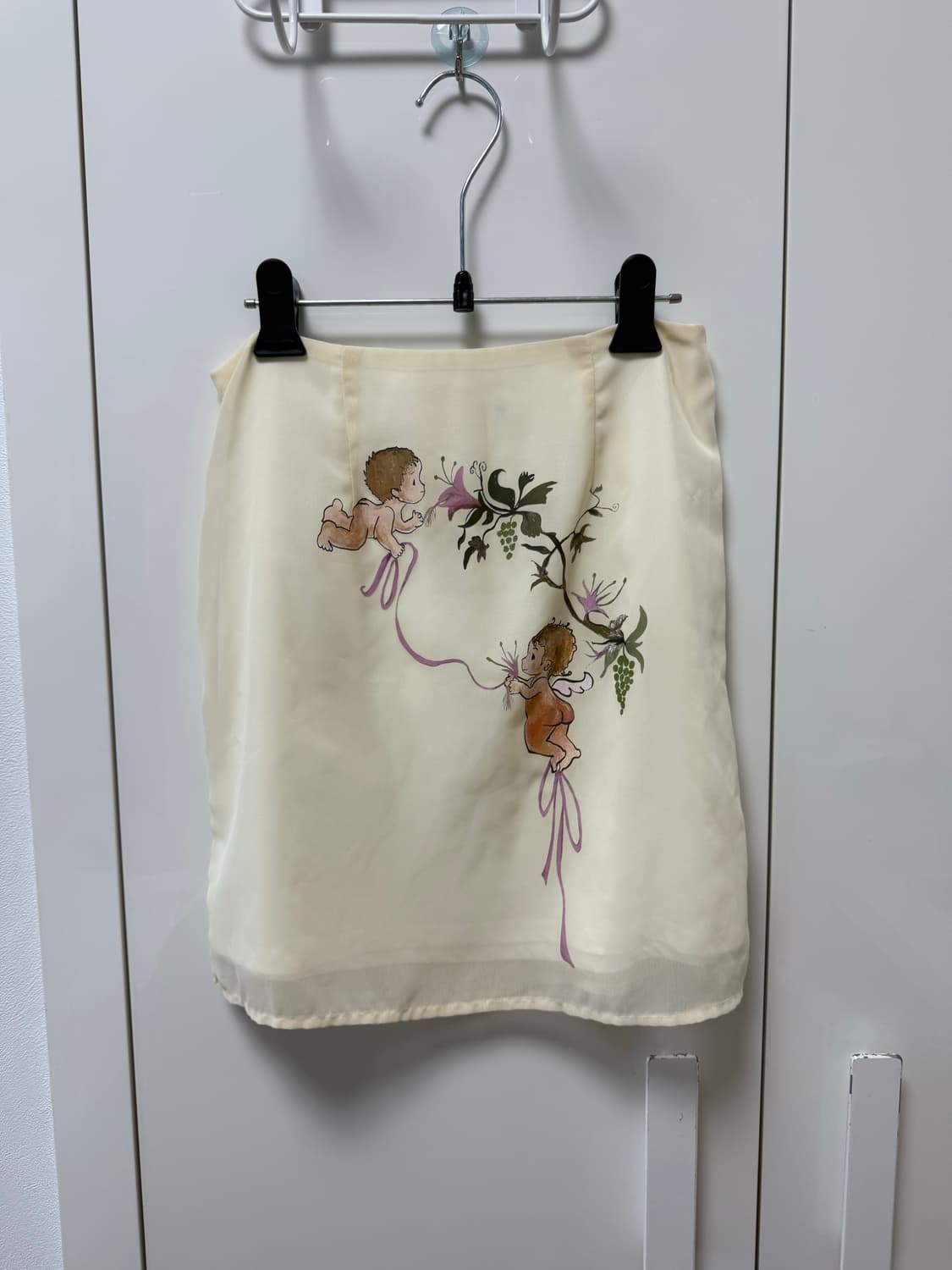 ZEMETA cupid chiffon skirt S 큐피드 쉬폰 스커트 상품이미지6