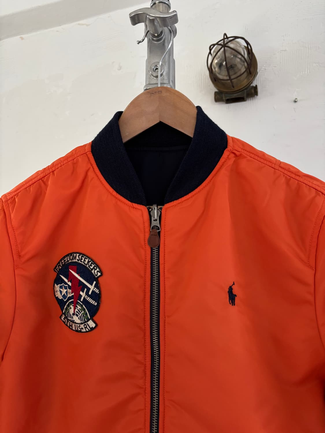 Polo 폴로랄프로렌 리버시블 MA-1 봄버 자켓 상품이미지9