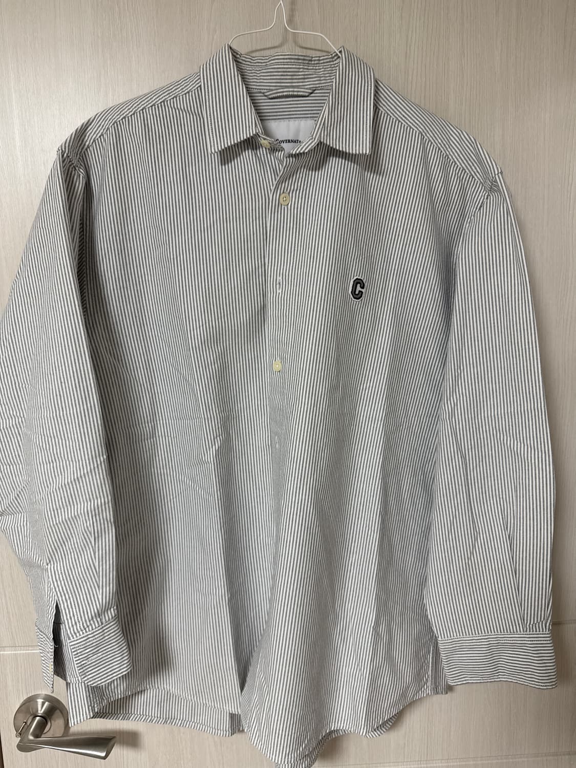 커버낫 스트라이프 옥스포드 셔츠 XL 상품이미지1