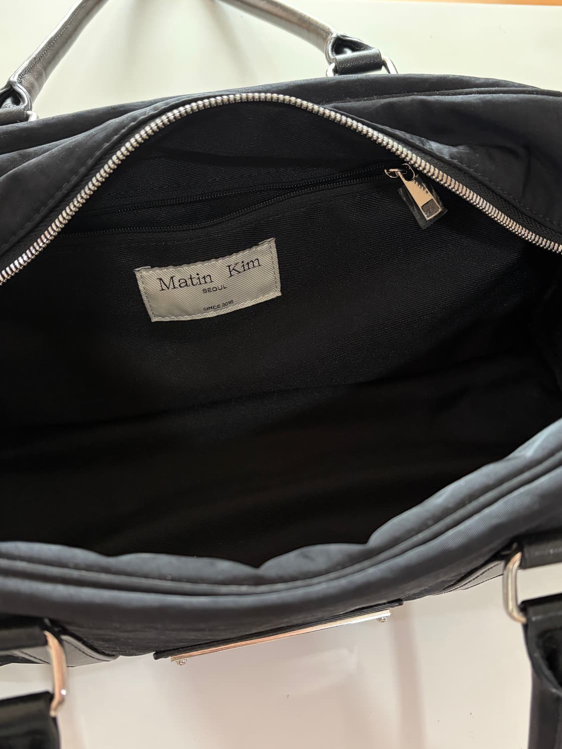 마뗑킴 스포티 토트백 숄더백 블랙 상품이미지3