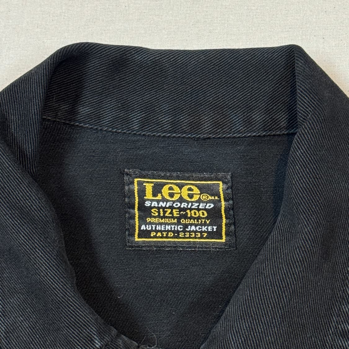 L) Lee 리 데님 청 자켓 블랙 상품이미지6