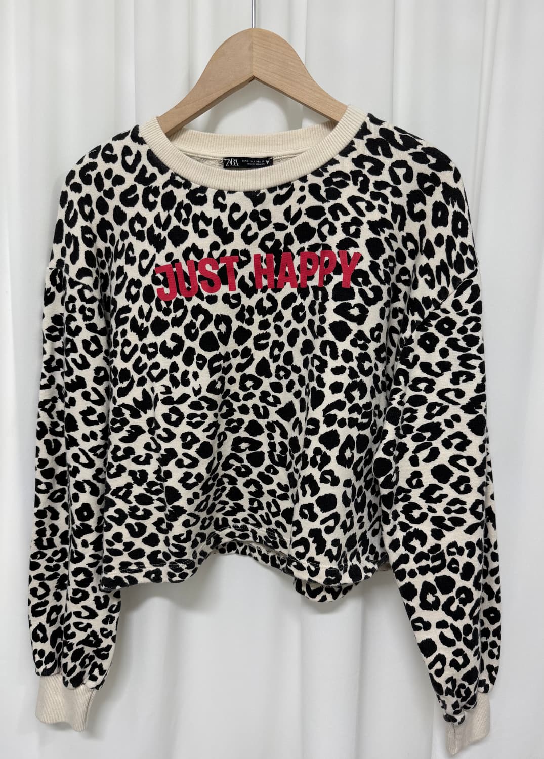 ZARA 자라 레오파드 맨투맨 상품이미지9