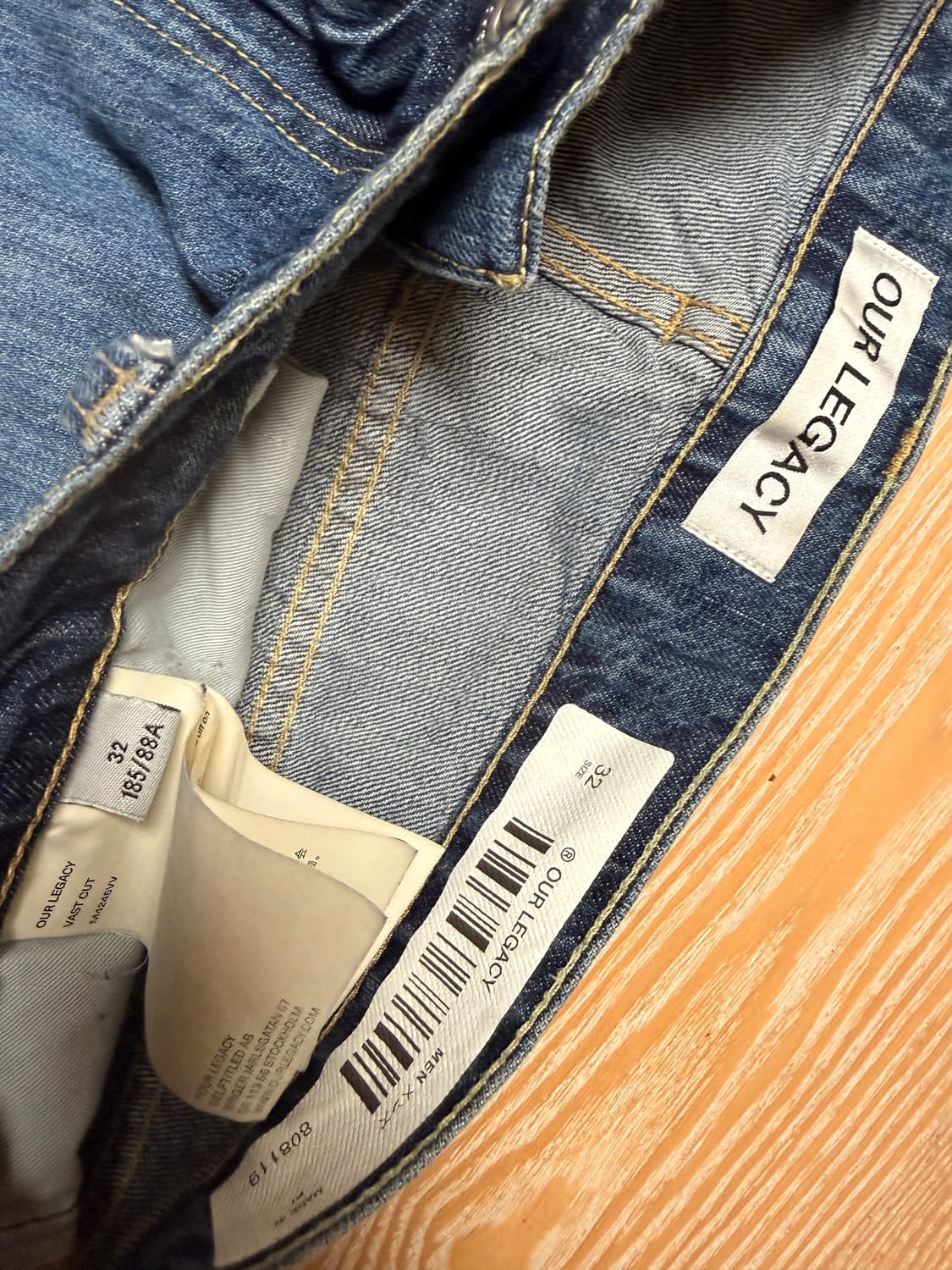 아워레가시 러버 리페어 데님 32 상품이미지4