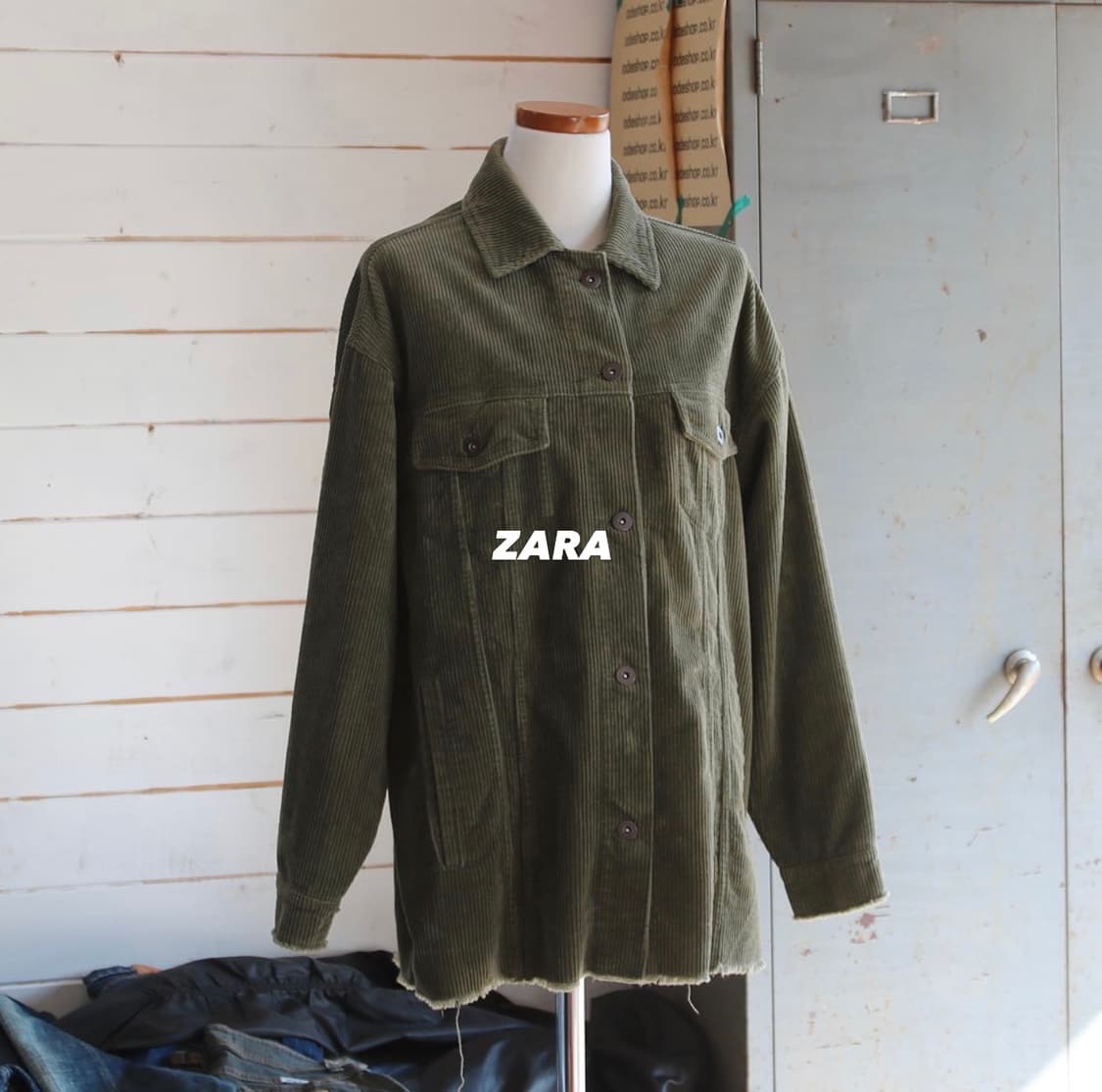 zara 오버핏 코듀로이 자켓 (여성용) 상품이미지1