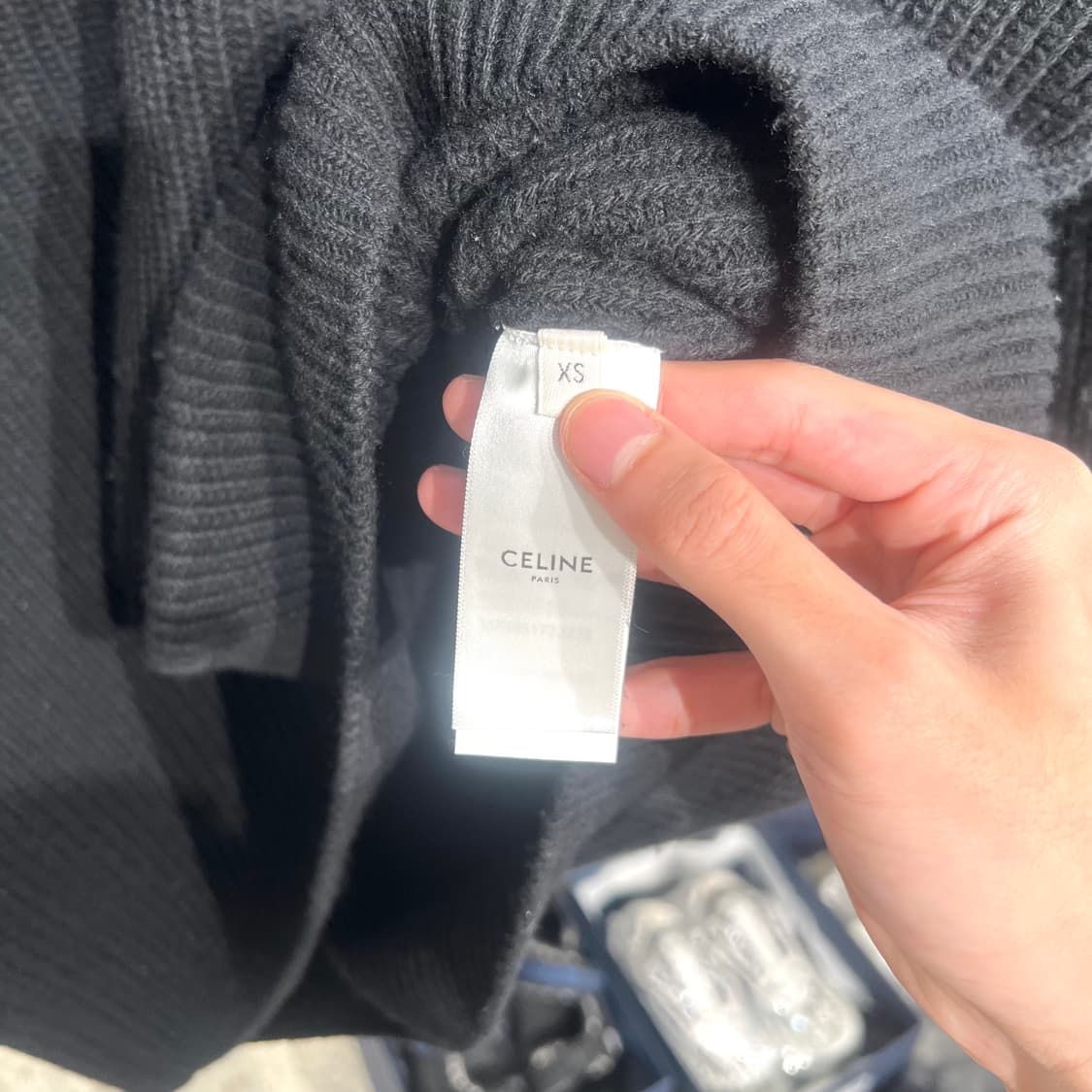 (105) 셀린느 리브드 울니트 오버핏 상품이미지4