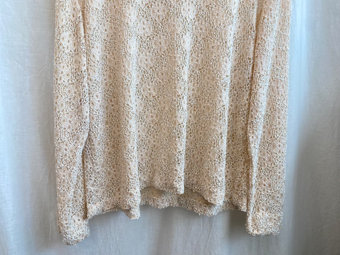 베이지 레이스 블라우스(F) 상품이미지6