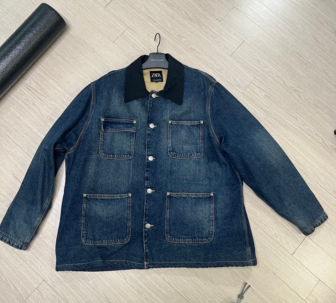 Zara 자라 데님헌팅자켓 L  상품이미지2