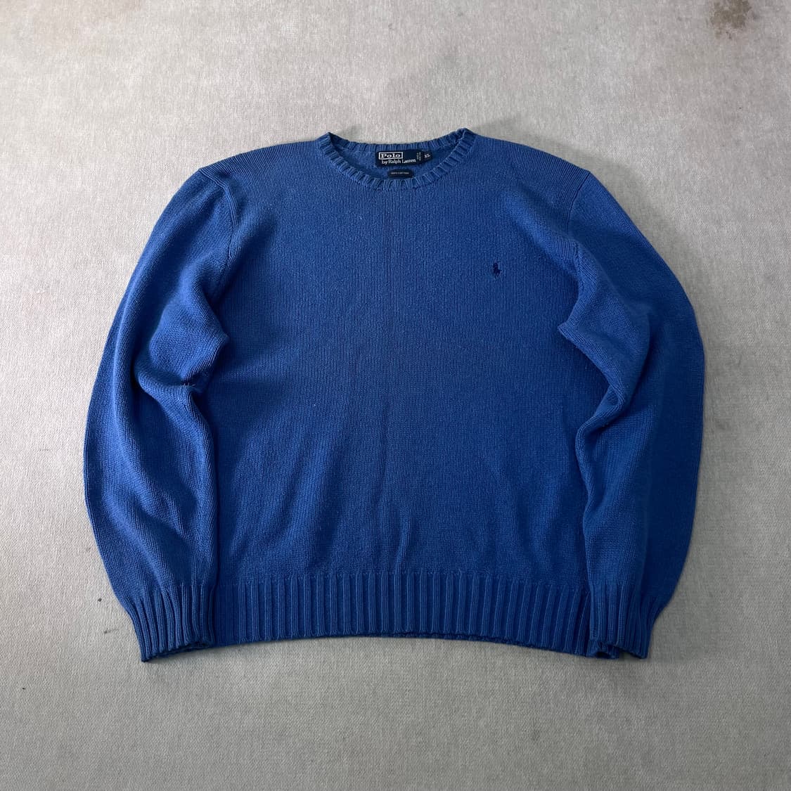 105 폴로랄프로렌 코튼 스카이블루 니트  상품이미지1