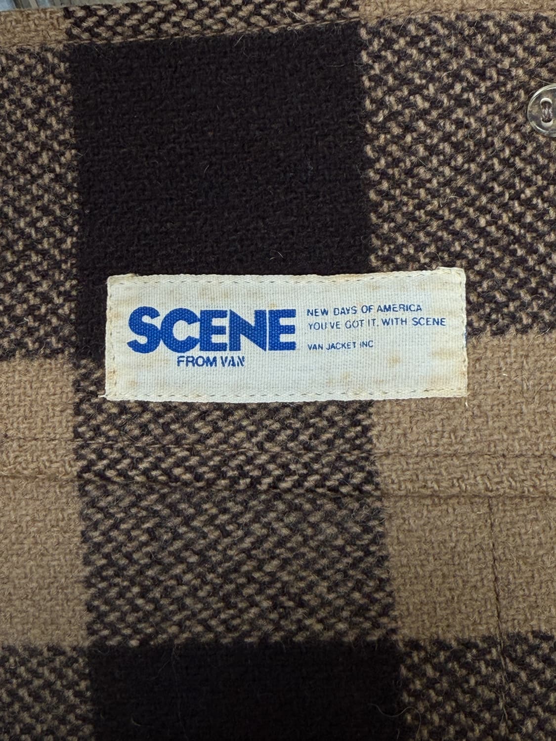 씬 바이 반작 90‘s 매키노 울 크루저 자켓 상품이미지5