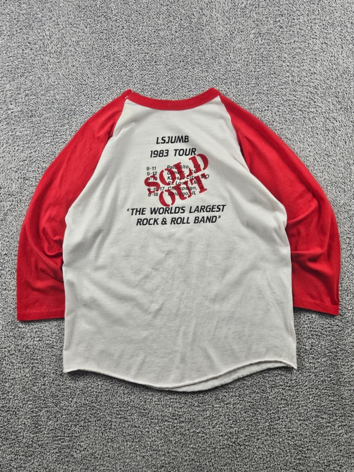 1983 스탠포드 유니버시티 싱글스티치 롱슬리브 (M추정)/ 11380 상품이미지1