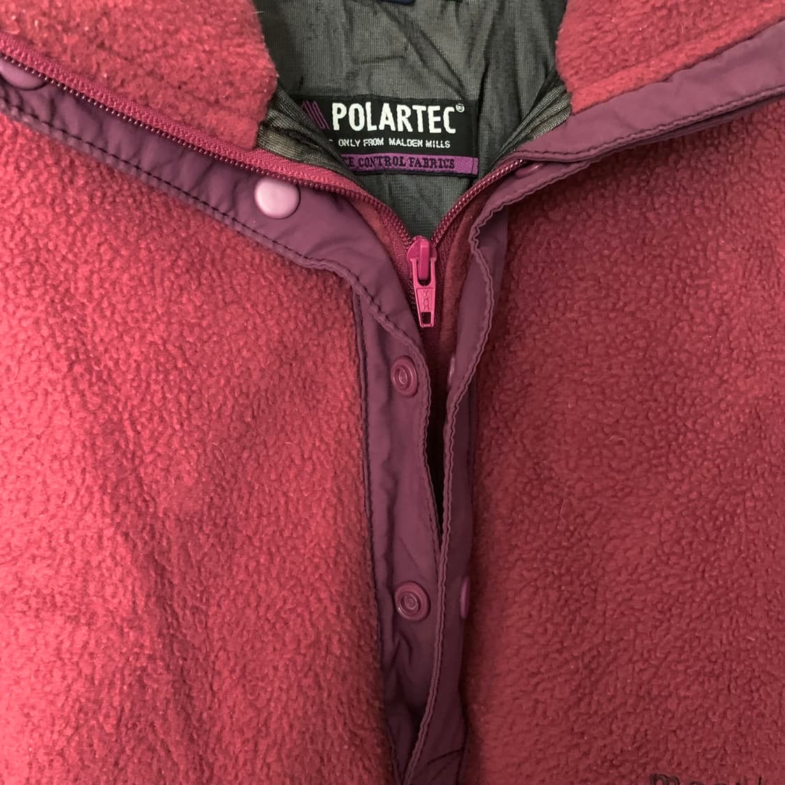 몽벨 90s재팬 하프 폴라텍 플리스 일본제 made in japan 상품이미지4