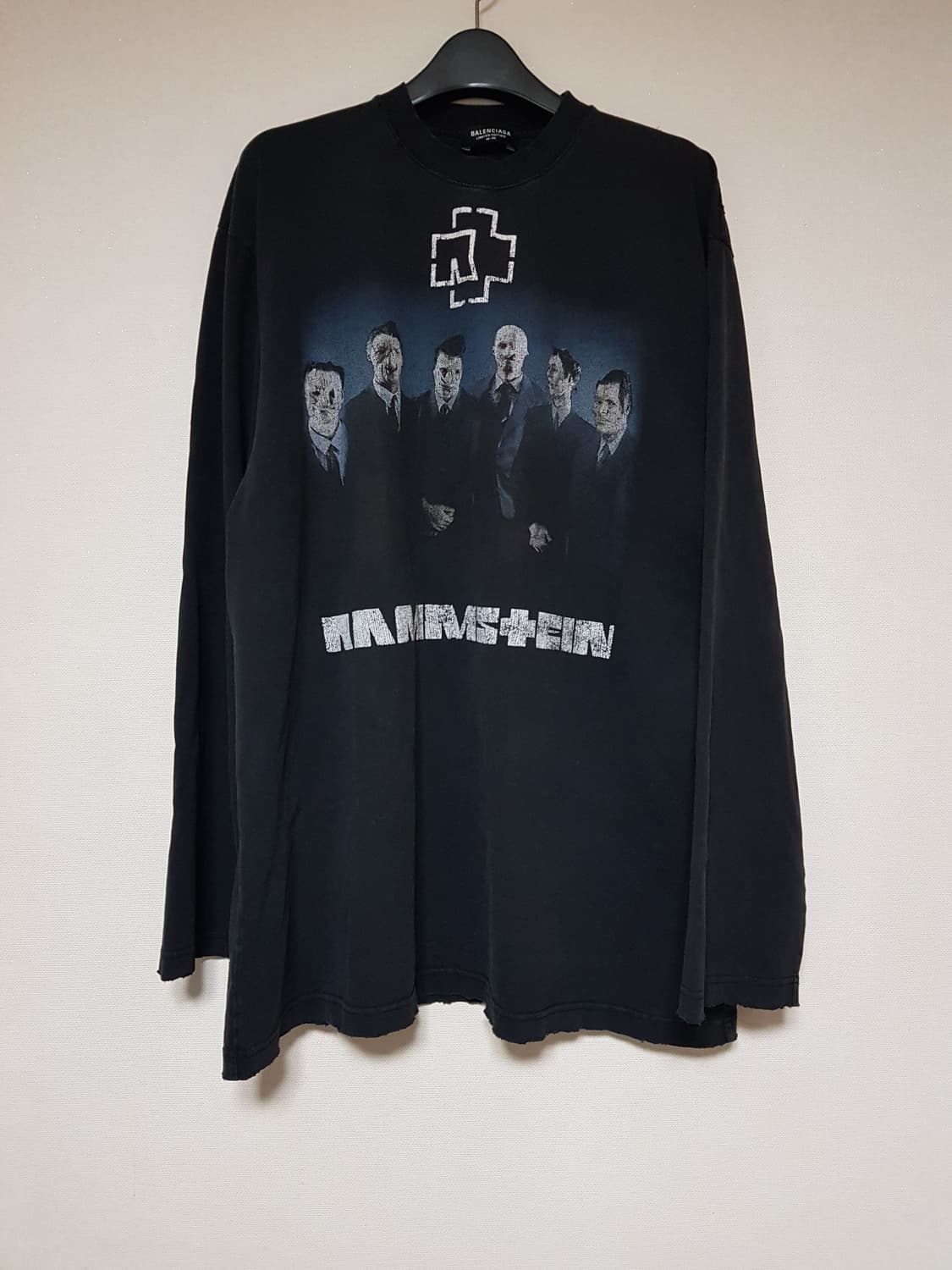 발렌시아가 람슈타인 롱슬리브 긴팔 티셔츠 상품이미지2